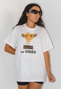 Vintage 90s The Lion King Deadstock Disney Printed T-shirt