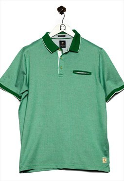 Vintage Pierre Cardin Polo Shirt Logo Green
