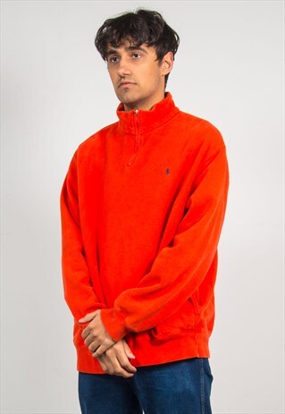 RALPH LAUREN SWEATSHIRT QUARTER ZIP
