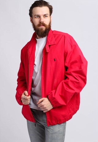 VINTAGE 90S POLO RALPH LAUREN HARRINGTON JACKET