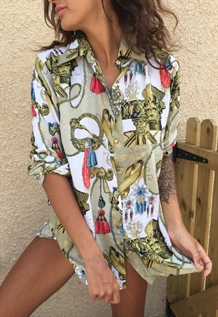 OVERSIZED RETRO 90S 80S VINTAGE UNISEX FESTIVAL SHIRT