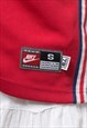 NIKE DETROIT PISTONS WARM UP JERSEY NBA TOP VINTAGE