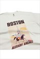 BOSTON USA TRAVEL POSTER T-SHIRT VINTAGE ART MASSACHUSETTS