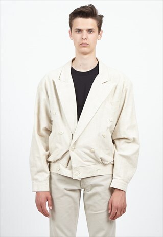 VINTAGE BEIGE AMERICAN COMPANY JACKET