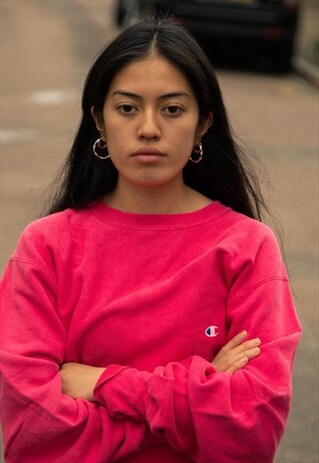 VINTAGE CHAMPION SWEATSHIRT IN PINK