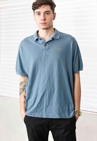 VINTAGE LACOSTE SHIRT LOGO 90S X 8.9