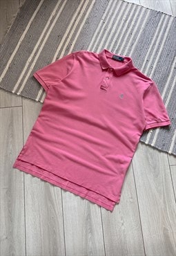 Vintage Ralph Lauren Pink Polo Shirt