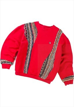 REWORK Fila X COOGI 90's Crewneck Sweatshirt Women's Medium 