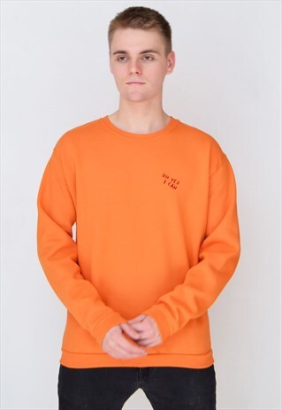ORANGE OH YES I CAN (RED) SWEATSHIRT