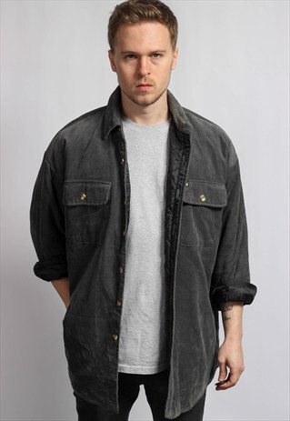 VINTAGE CORDUROY THICK SHIRT