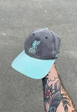Vintage 00s Y2K Liverpool FC Embroidered Hat Cap