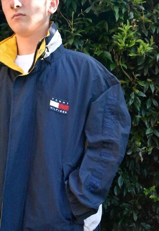 tommy hilfiger jacket 90s windbreaker