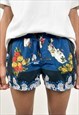 Vintage y2k fruits fantasy swimwear shorts 