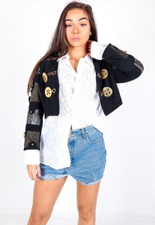 VINTAGE PATTERN SHIRT S1224