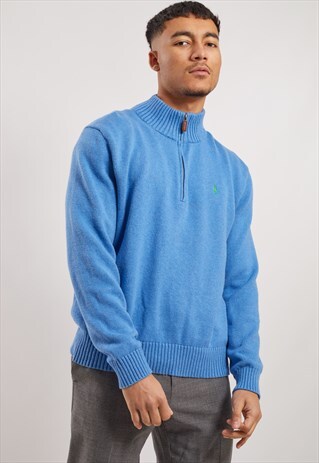 VINTAGE RALPH LAUREN 1/4 ZIP JUMPER