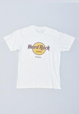 Vintage 90's Hard Rock Cafe Praha T-Shirt Top White
