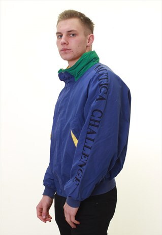VINTAGE NAUTICA SPELLOUT JACKET