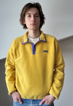 Vintage PATAGONIA Fleece Jacket Pullover Snap-T Synchilla
