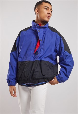 VINTAGE 1/4 ZIP SHELL JACKET