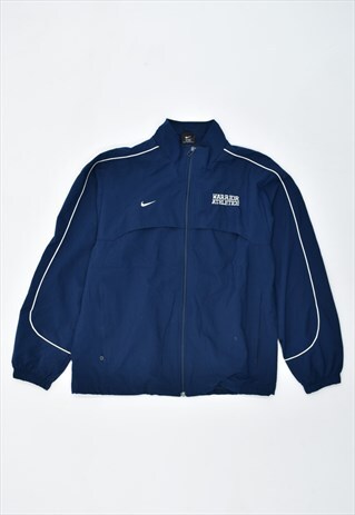 VINTAGE 90'S NIKE TRACKSUIT TOP JACKET NAVY BLUE