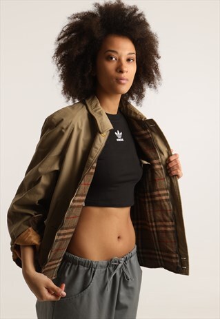 VINTAGE BURBERRY HARRINGTON JACKET