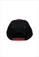 JAPANESE STYLE SNAPBACK CAP RED BLACK HAT WITH APPLIQUE