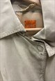 VINTAGE HUGO BOSS SHEER 90S TRENCH COAT