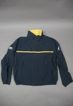 Vintage Nautica Coat in Blue with Logo