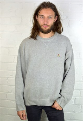 VINTAGE 90'S TOMMY HILFIGER KNIT JUMPER
