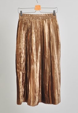 vintage 00s maxi pleated skirt