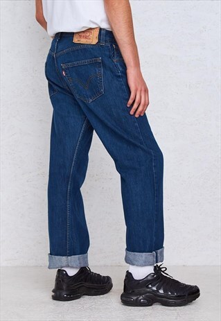 VINTAGE BLUE LEVI'S 501 FIT DENIM JEANS