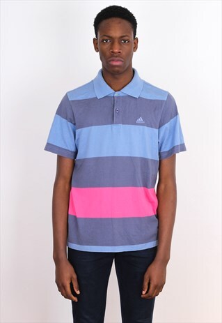 VINTAGE ADIDAS POLO T SHIRT