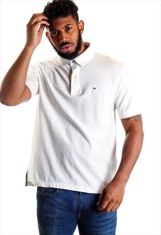 VINTAGE TOMMY HILFIGER POLO T-SHIRT T535
