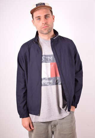 CALVIN KLEIN MENS VINTAGE JACKET MEDIUM BLUE 90S