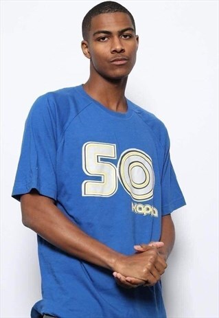 VINTAGE KAPPA LOGO T-SHIRT BLUE