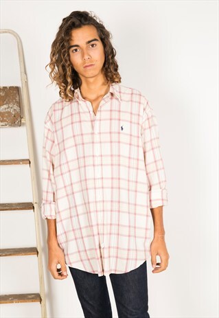 VINTAGE 80S POLO RALPH LAUREN SHIRT / R0208