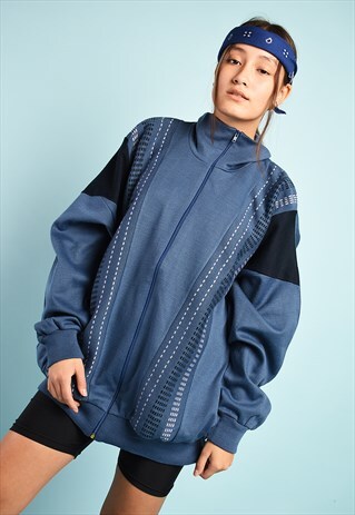 80'S RETRO ATHLEISURE SPORTS SWEATSHIRT JUMPER