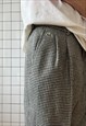 VINTAGE LACOSTE PANTS SUIT TROUSERS CHECK 80S