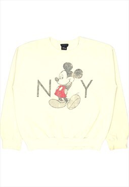 Vintage 90's Disnep Sweatshirt NY Mickey Mouse Crewneck