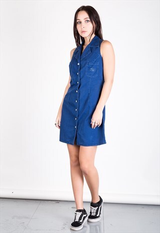 VINTAGE 90S DENIM DRESS