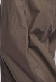 BAGGY SKATER JOGGERS MULTI WIDE PUNK PANTS IN BROWN