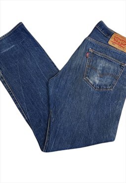 Levi's 501's Blue Denim Jeans Size W36 L33