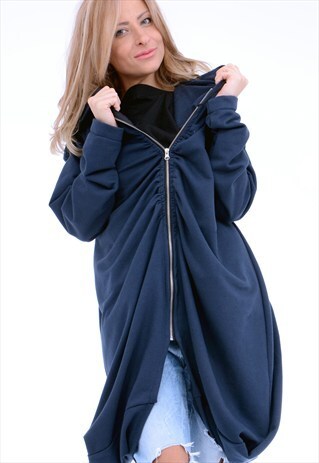 CAPE COAT/EXTRAVAGANT PONCHO/ARTISTIC WINTER PONCHO