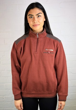 VINTAGE 90'S 1/4 ZIP SWEATSHIRT