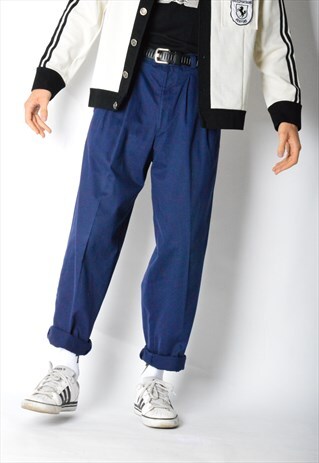 VINTAGE 90S NAVY BLUE PANTS