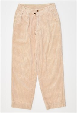 Vintage 90's Trousers Straight Chino Corduroy Beige