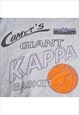 VINTAGE KAPPA BASKETBALL GREY GRAPHIC SWEATSHIRT WOMENS