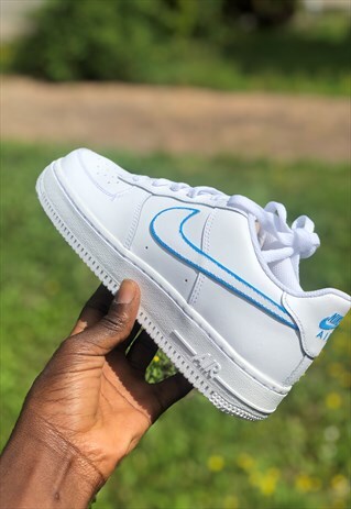 nike airforce blue tick