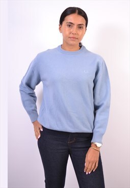 Vintage Fred Perry Jumper Sweater Blue
