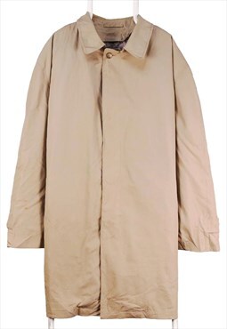 Vintage 90's London Fog Trench Coat Long Button Up Long